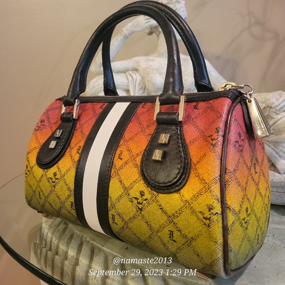 L.A.M.B. by Gwen Stefani Rasta bag Mini Custom Luxury Designer #514